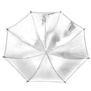 83cm 33in Studio Photo Strobe Flash Light Reflector Black Silver Umbrella