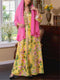 KTX-7982836941016 Elegant Floral Print V-Neck Kaftan