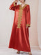 KTX-7982839431384 Fashion Solid Color Lace Kaftan