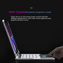 HPW-235501 iPad Rotating Metal Protective Case with Bluetooth Wireless Keyboard and 500mAh Power Bank