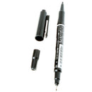 10pcs/Set Tattoo Marker Pen Oily Double Head Marking Pen Black Fine/Thick Tip Marker