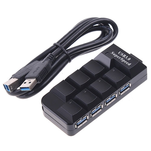 محور 4 منافذ USB 3.0