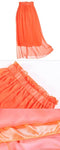 Women Maxi Skirt Dress Chiffon Pleated