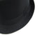 New Fashion Women Men Hat Curly Floppy Brim British Jazz Hip-Hop Fedora Hat Cap Unisex Black