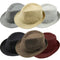 Fashion Men Women Casual Fedora Hat Pinched Crown Beach Sun Cap Panama Hat Unisex