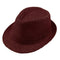 Fashion Men Women Casual Fedora Hat Pinched Crown Beach Sun Cap Panama Hat Unisex