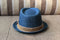 New Fashion Kids Boy Girl Unisex Fedora Hat Contrast Trim Cool Jazz Hat Trilby Cap Chapeau