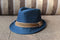 New Fashion Kids Boy Girl Unisex Fedora Hat Contrast Trim Cool Jazz Hat Trilby Cap Chapeau