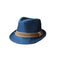 New Fashion Kids Boy Girl Unisex Fedora Hat Contrast Trim Cool Jazz Hat Trilby Cap Chapeau