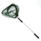 Triangular Folding Fishing Landing Net Aluminum 3 Section Extending Pole Handle