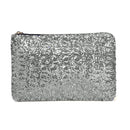 Fashion Women Clutch Bag Dazzling Sequins Glitter Sparkling Handbag Evening Party Bag Black