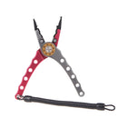 7" Aluminum Bent Nose Stainless Steel Jaws Fishing Pliers Scissors Line Cutter Remove Hook Tackle Tool