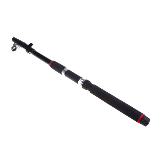 2.4M 7.87FT Portable Telescopic Fishing Rod Travel Spinning Fishing Pole Glass Fiber