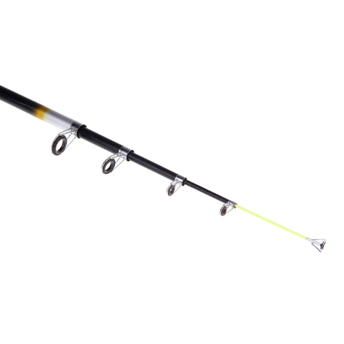 2.4M 7.87FT Portable Telescopic Fishing Rod Travel Spinning Fishing Pole Glass Fiber