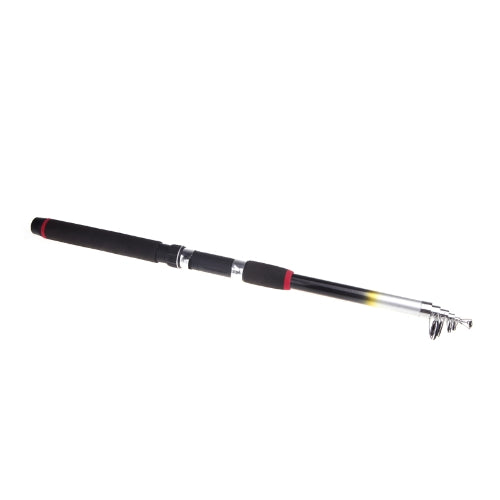 2.4M 7.87FT Portable Telescopic Fishing Rod Travel Spinning Fishing Pole Glass Fiber