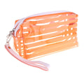 Jelly Cosmetic Make Up Bag Translucent Bath Sunbag Candy Color