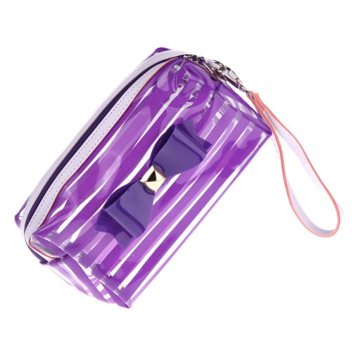 Jelly Cosmetic Make Up Bag Translucent Bath Sunbag Candy Color