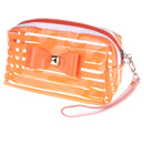 Jelly Cosmetic Make Up Bag Translucent Bath Sunbag Candy Color