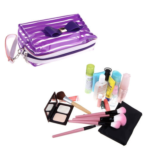 Jelly Cosmetic Make Up Bag Translucent Bath Sunbag Candy Color