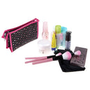 Cosmetic Make Up Wash Bag Bath Translucent Container Pouch Handbag  Black