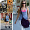 Fashion Women Fringe Tassel Shoulder Bag Cross-body Bag Messenger Handbag Purple