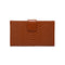 Fashion Women Genuine Leather Purse Crocodile Pattern Candy Color Clutch Bag Wallet Khaki