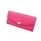 New Fashion Cute Women Girl PU Purse Candy Color Wallet Clutch Bag Watermelon Red