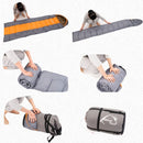 Wind Tour Thermal Adult Sleeping Bag Autumn Winter Envelope Hooded Outdoor Travel Camping Water Resistant Thick 1.3kg Orange