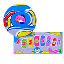 Musical Sound Carpet Baby Touch Play Piano Kids Music Cushion Mat Fun Toy Multi-color 61.5 * 48cm