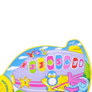 Musical Sound Carpet Baby Touch Play Piano Kids Music Cushion Mat Fun Toy Multi-color 61.5 * 48cm