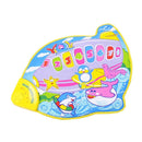 Musical Sound Carpet Baby Touch Play Piano Kids Music Cushion Mat Fun Toy Multi-color 61.5 * 48cm