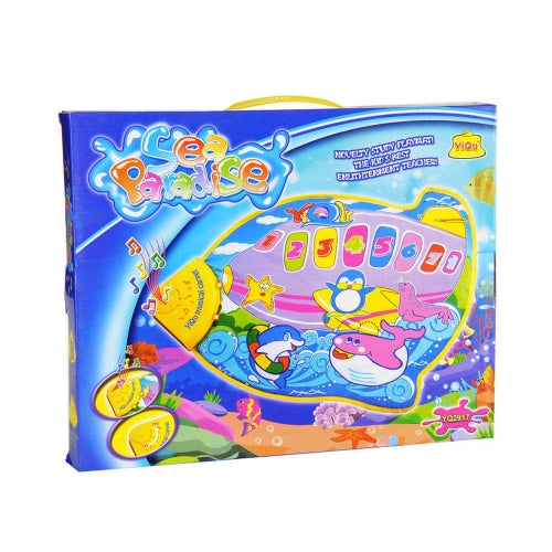 Musical Sound Carpet Baby Touch Play Piano Kids Music Cushion Mat Fun Toy Multi-color 61.5 * 48cm