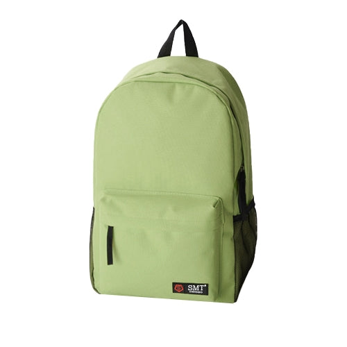 Casual Women Backpack Candy Color Solid School Bag Traveling Shoulder Bag Green