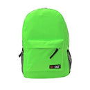 Casual Women Backpack Candy Color Solid School Bag Traveling Shoulder Bag Green