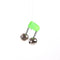 50Pcs 4.5cm Outdoor Twin Bells Ring Fishing Rod Clamp Bite Lure Alarm