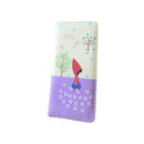 Fashion Women PU Leather Purse Little Red Riding Hood Polka Dot Wallet Candy Color Clutch Bag