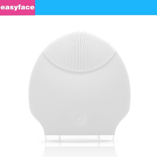 Silicone Personal Rechargeable Mini Ultrasonic Beauty Instrument Super Facial Cleaner Face Care