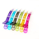 6Pcs Transparent Sectioning Clips Clamps Hairdressing Salon Hair Grip Crocodile DIY Accessories Hairpins Plastic