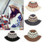 New Fashion Women Knitted Bucket Hat Jacquard Pattern Crochet Vintage Winter Fisherman Hat