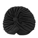 Fashion Women Wrap Hat Candy Color Stretchy Turban Head Band Sleep Beanie Pleated Indian Cap