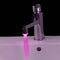 Mini Pure Copper Glow LED Light Water Stream Faucet Tap 7 Color