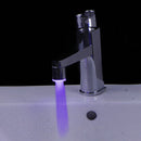 Mini Pure Copper Glow LED Light Water Stream Faucet Tap 7 Color