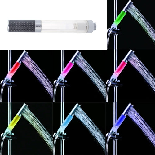 Multicolor Changing LED Shower Head Sprinkler Bathroom 7 Color