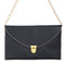 Fashion Lady Women Envelope Clutch Chain Purse Handbag Shoulder Tote Messenger Bag Black