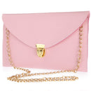 Fashion Lady Women Envelope Clutch Chain Purse Handbag Shoulder Tote Messenger Bag Black