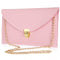 Fashion Lady Women Envelope Clutch Chain Purse Handbag Shoulder Tote Messenger Bag Black