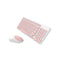 iK6630 Premium Keyboard & Mouse Combo - Pink