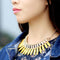 Fashion Crystal Pendant Chain Choker Chunky Bib Necklace for Women Girls