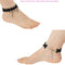 Women Sexy Popular Gothic Lace Summer Barefoot Sandal Beach Flower Tassel Anklet