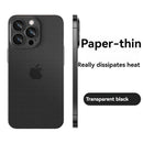 XJK-042303S-Apple 12 -15 Case, Metal Bezel, New, Transparent, Drop-proof, Heat Dissipation, Protective Cover, Magnetic Attraction